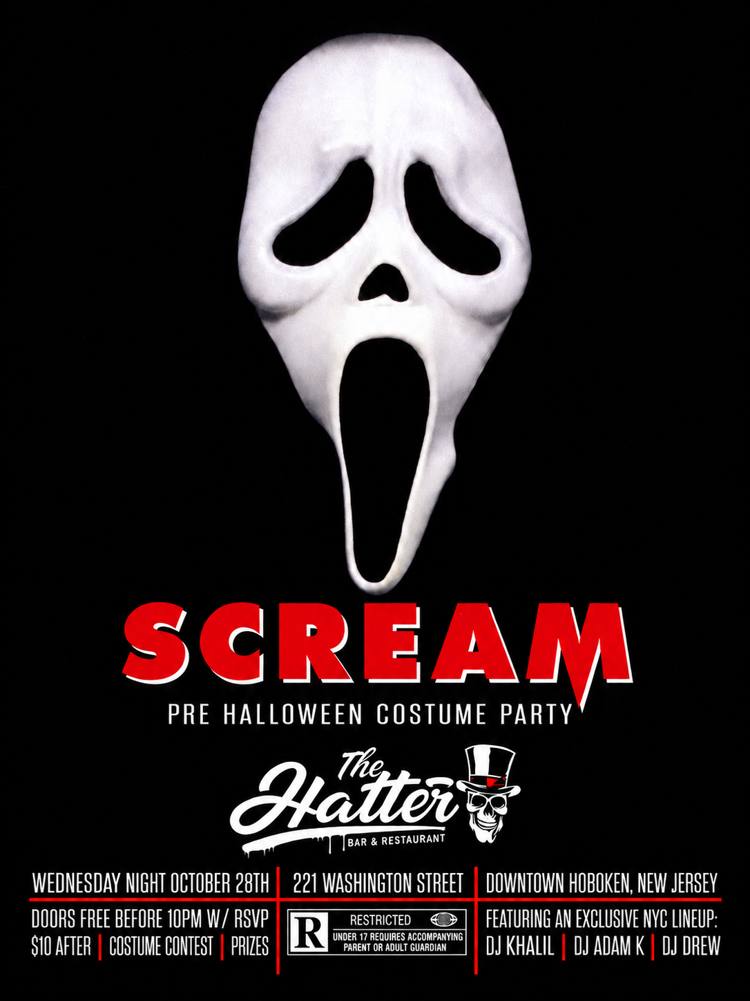 CHILD’S PLAY: Pre-Halloween Costume Party | NYC Takes Over The Hatter