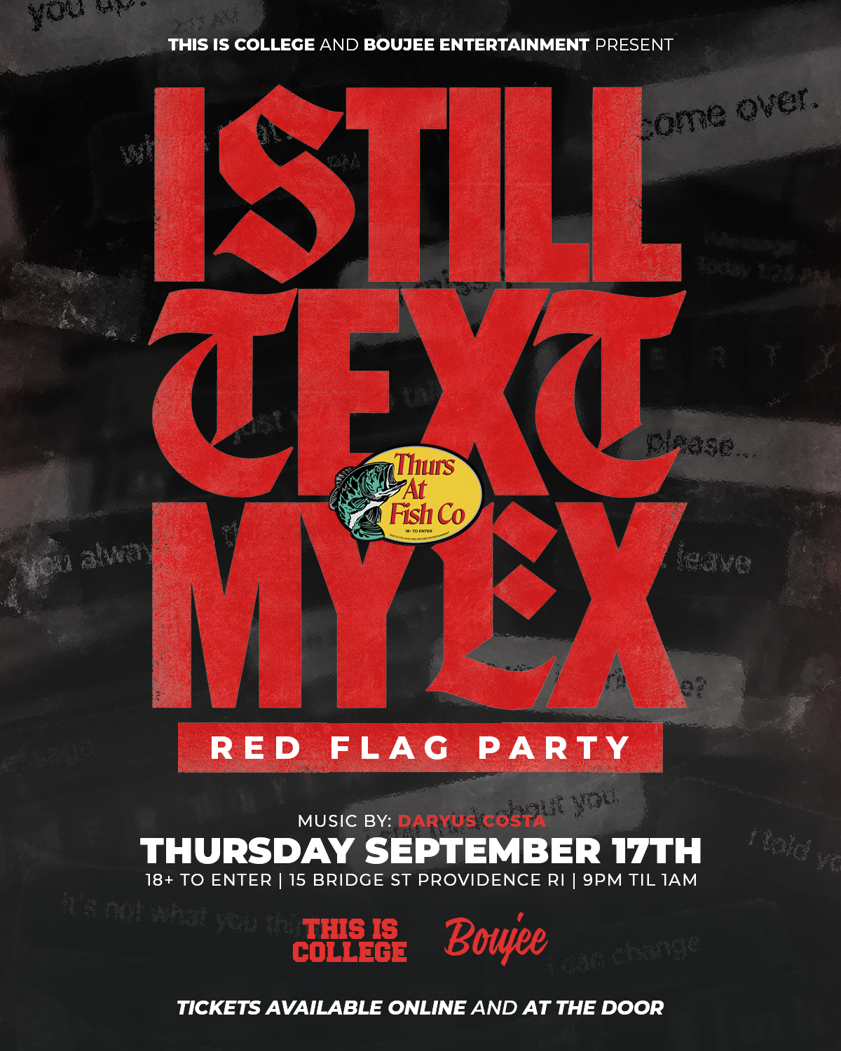 Event flyer