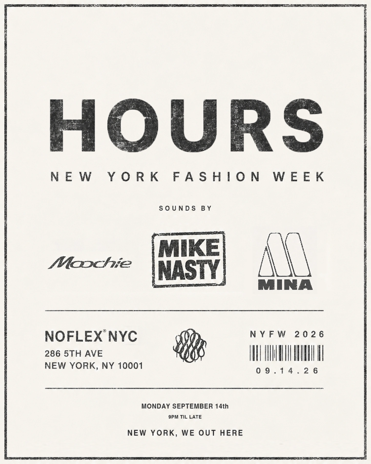 Event flyer