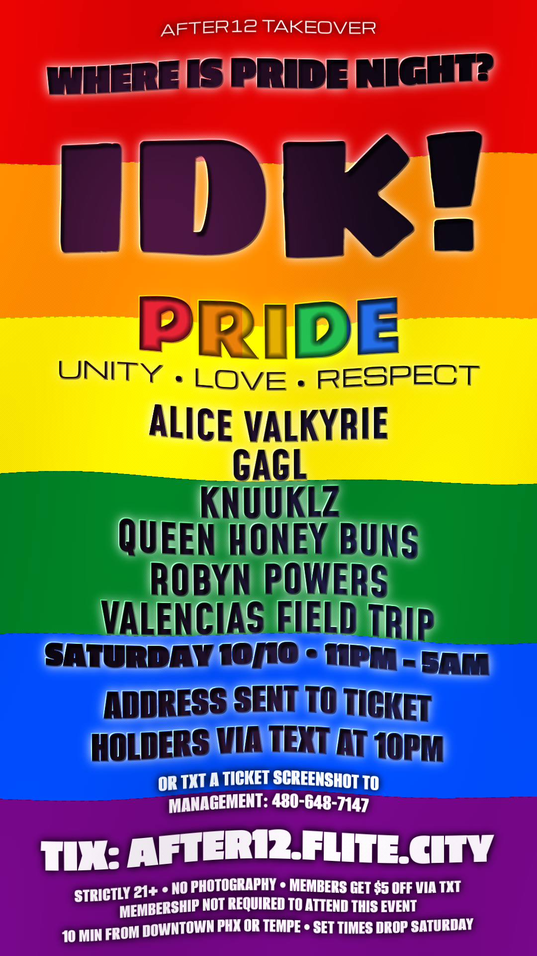 Event flyer