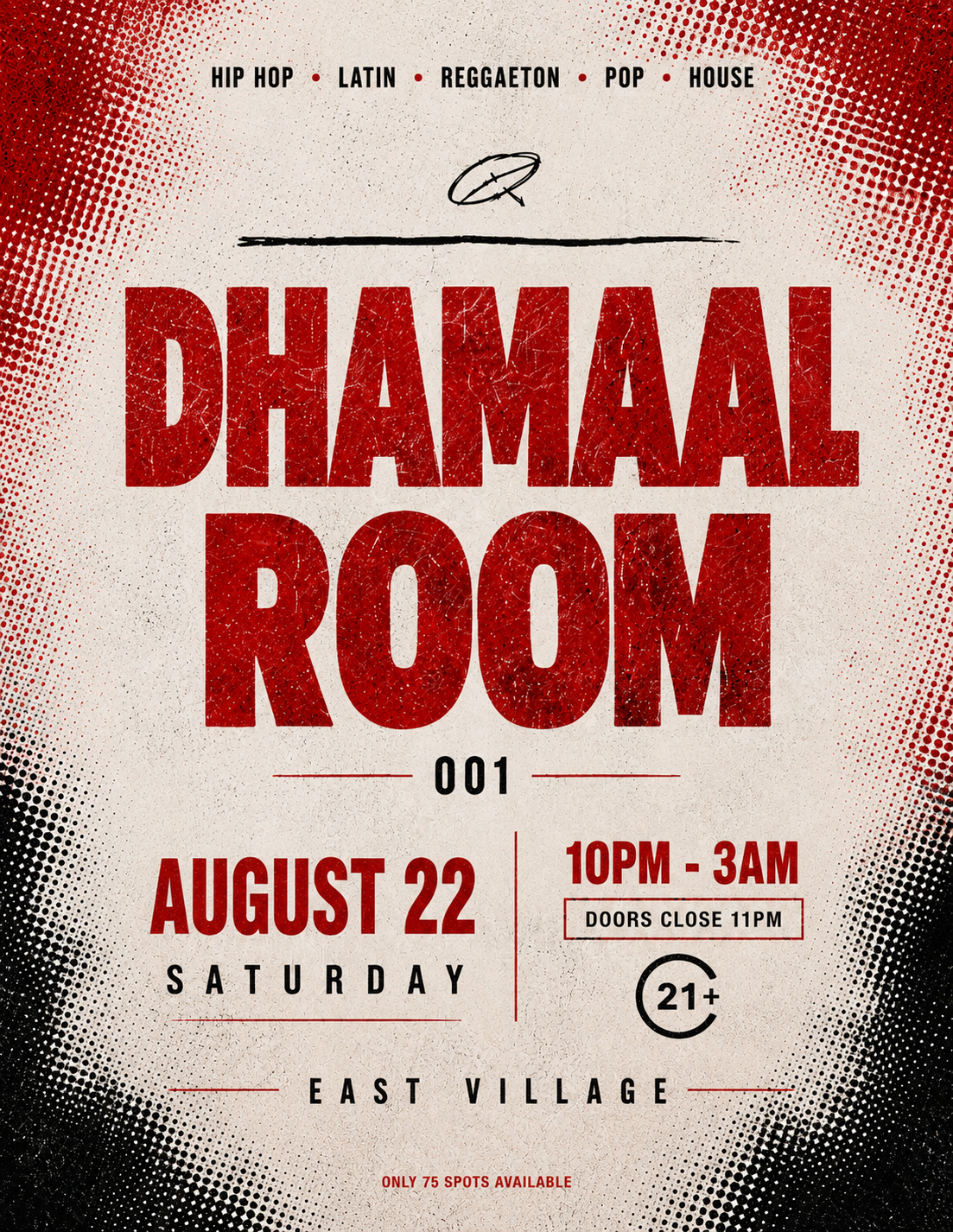 Event flyer