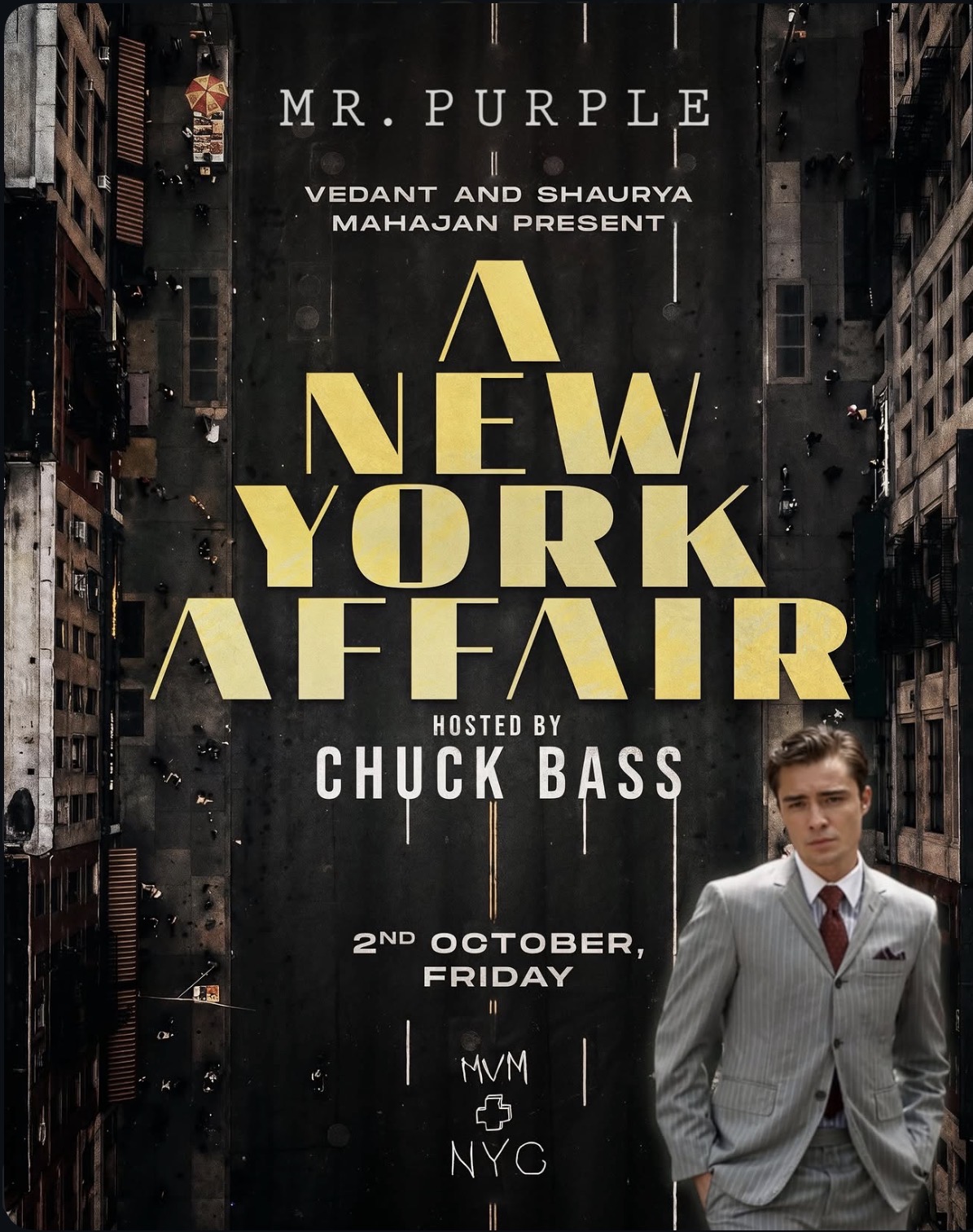 GOSSIP GIRL NYC! | Mr Purple
