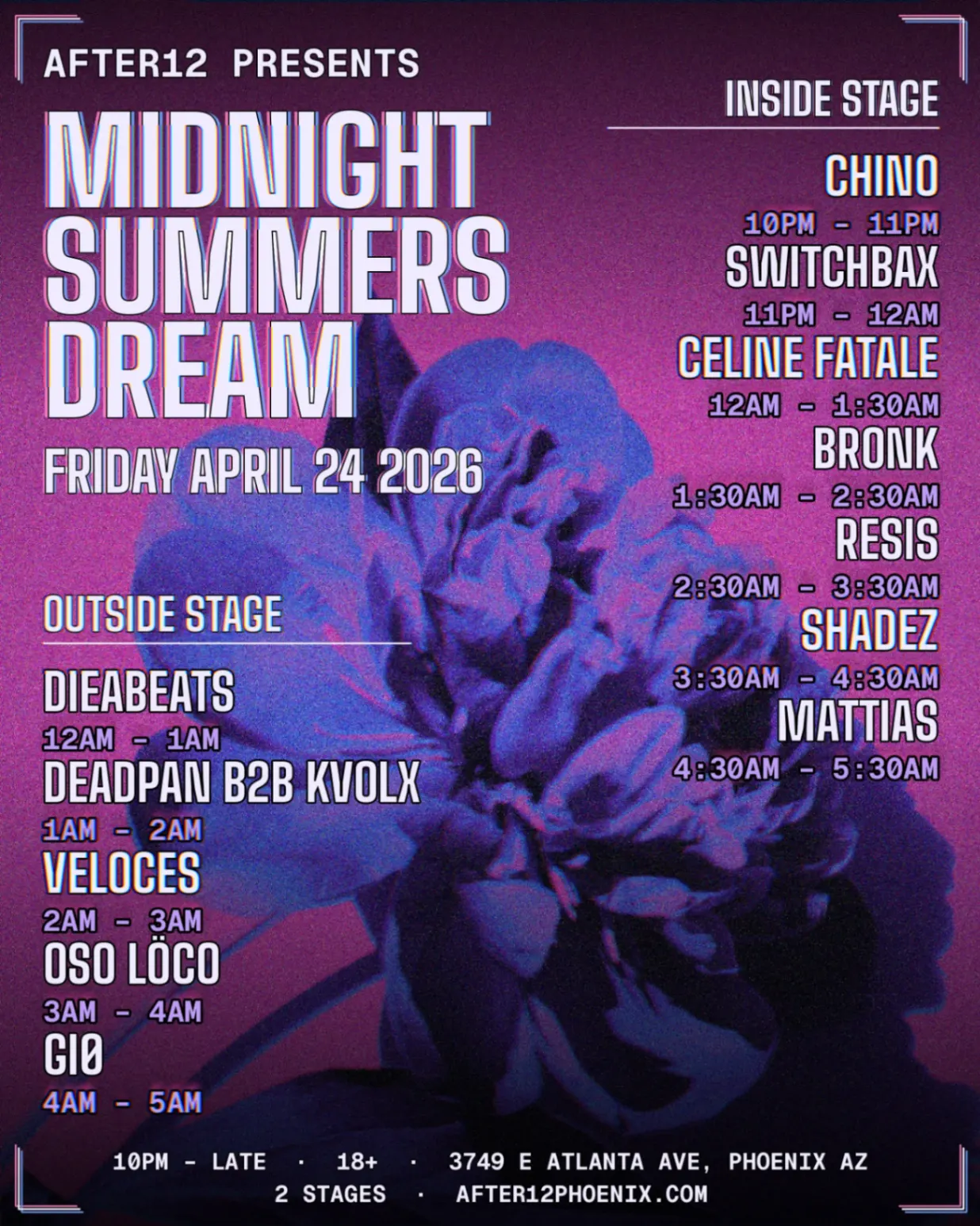 Event flyer
