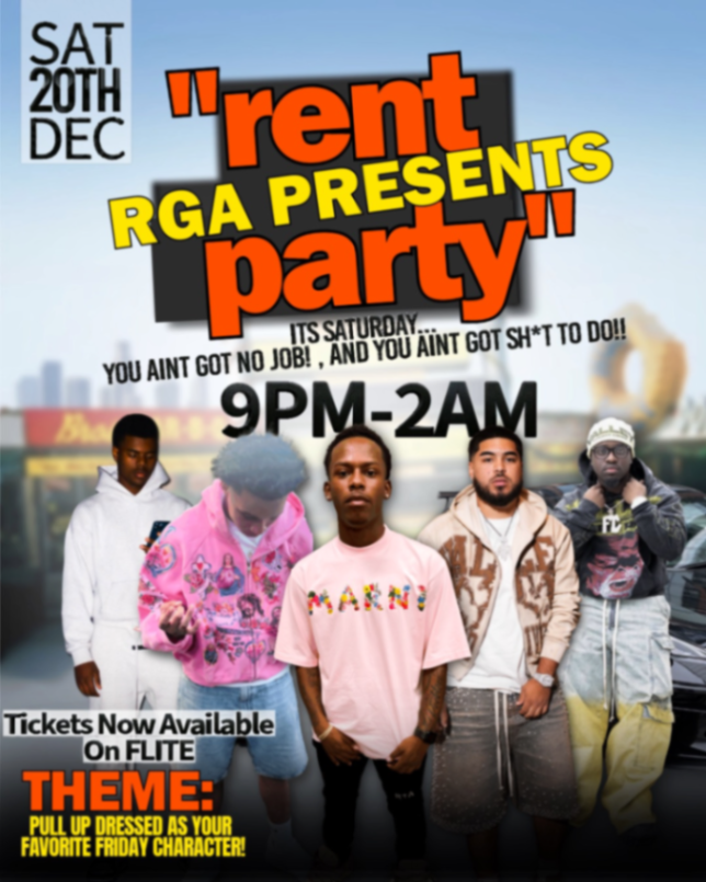 RGA RENT PARTY🌐🚨🚨 | Club RGA🌐
